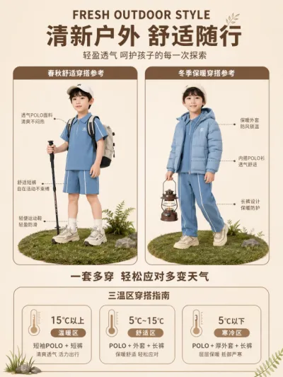 清新服装创意详情图预览图