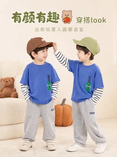 童趣服装创意详情图预览图