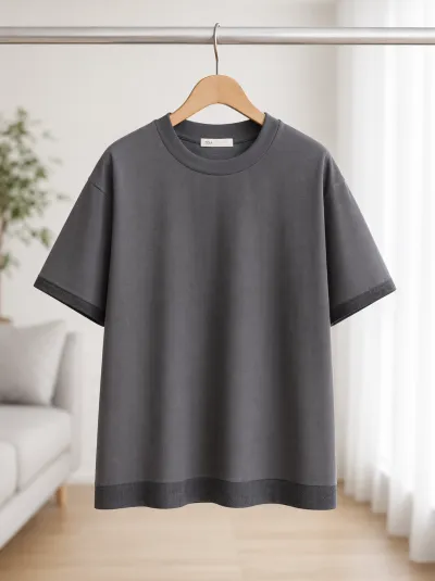 简约服装挂拍图预览图