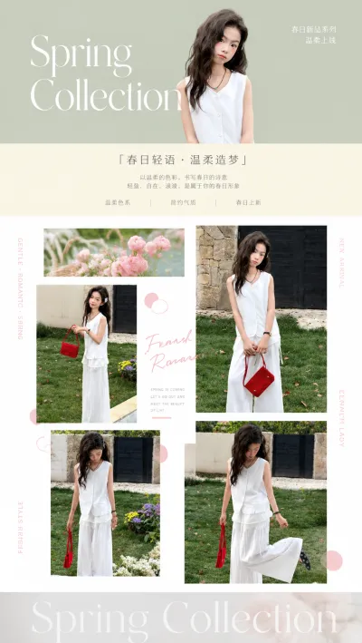 模特多动作图片展示预览图