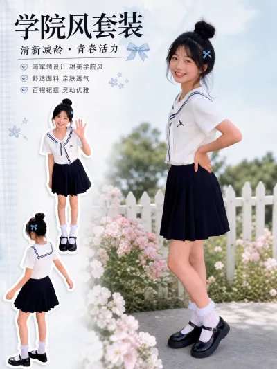 学院风创意主图预览图