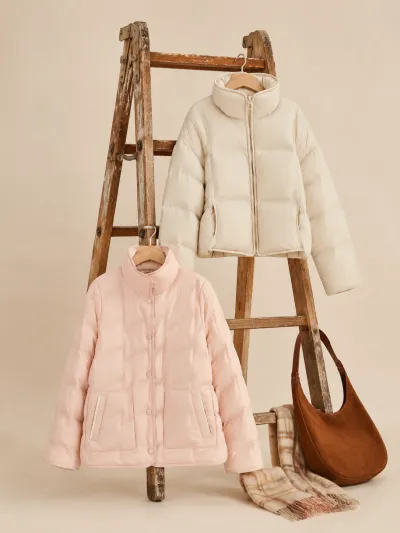 服装一款双色简洁挂拍图预览图
