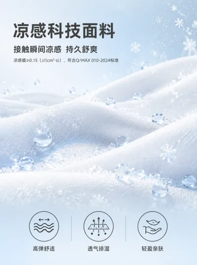 服装凉感面料科技展示预览图