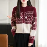 模特羊绒服装图1示例图 3