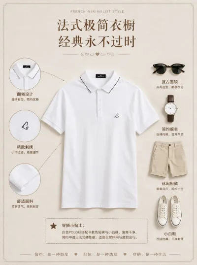服装平铺多细节展示图预览图
